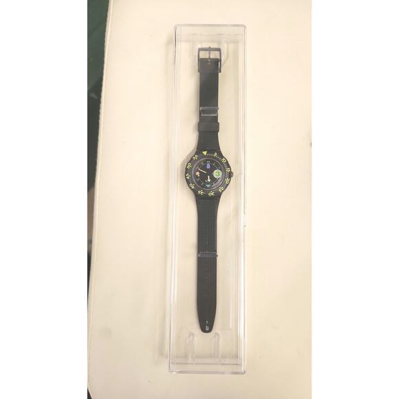 Swatch watch CAPTAIN NEMO SDB101 1992 Scuba Refurbished new strap and bezel - Picture 8 of 10